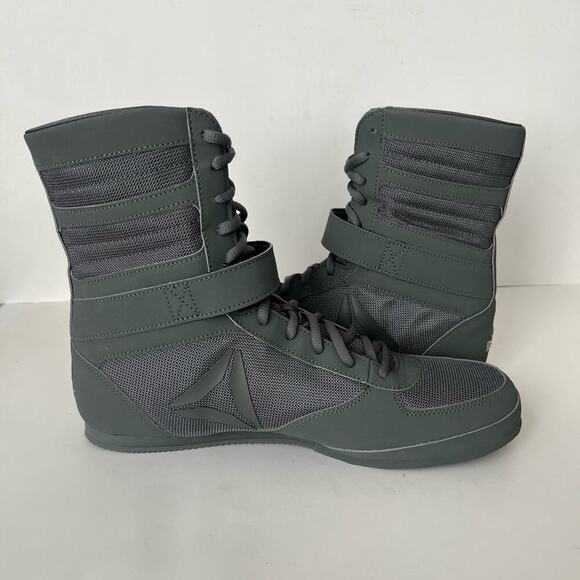 Reebok Boot-Buck Boxing Shoes green boxing sneakers NEW 11.5 main image 7